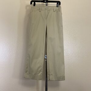 Jones New York Sport Women's Tan Beige Stretch Pants Petite Size 2P